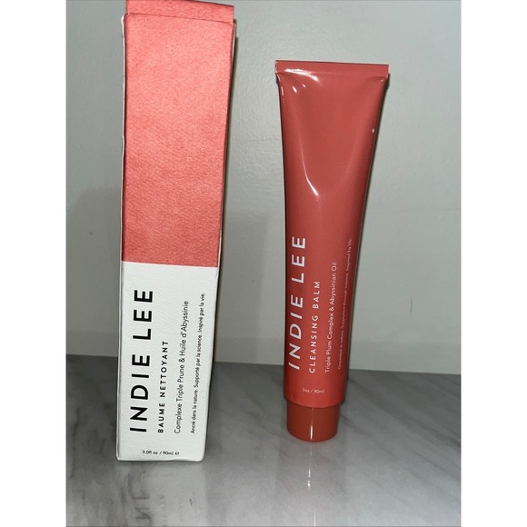 Indie Lee Cleansing Balm 3.0 fl oz Triple Plum Complex Abyssinian Oil - Picture 1 of 2